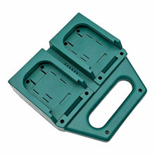 Load image into Gallery viewer, 4-Bank Battery Holder & Carrier for Bosch Professional (Blue) GBA 18V Batteries