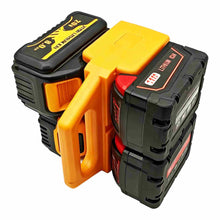 Load image into Gallery viewer, 4-Bank Battery Holder & Carrier for DeWalt 20V MAX / 18V XR Batteries