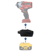 Load image into Gallery viewer, DeWalt 20V to Einhell PXC 18V Battery Adapter