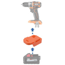 Load image into Gallery viewer, Milwaukee 18V to AEG 18V Battery Adapter