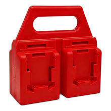 Load image into Gallery viewer, 4-Bank Battery Holder & Carrier for Milwaukee M18 18V Batteries