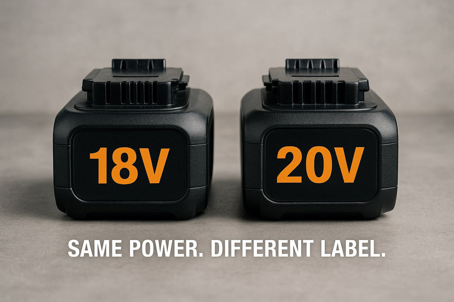 18V vs 20V: The Truth Behind the Voltage — It’s All Marketing