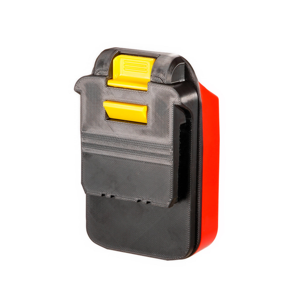 Black and Decker 20V to Chicago Electric 18V battery adapter - Chicago Electric tool-side connection with release catch
