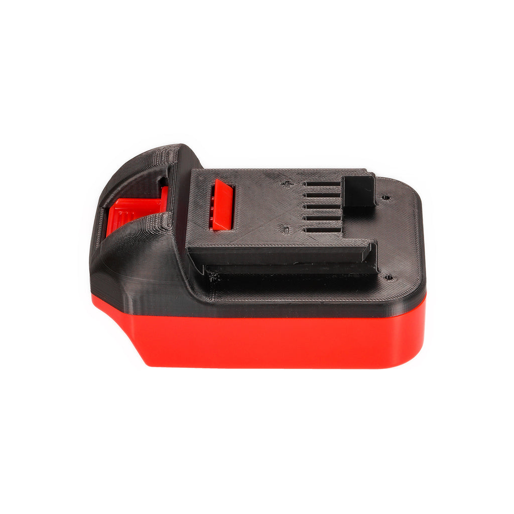Black and Decker 20V to Masterforce 20V battery adapter - Masterforce tool-side connection, five terminal slots