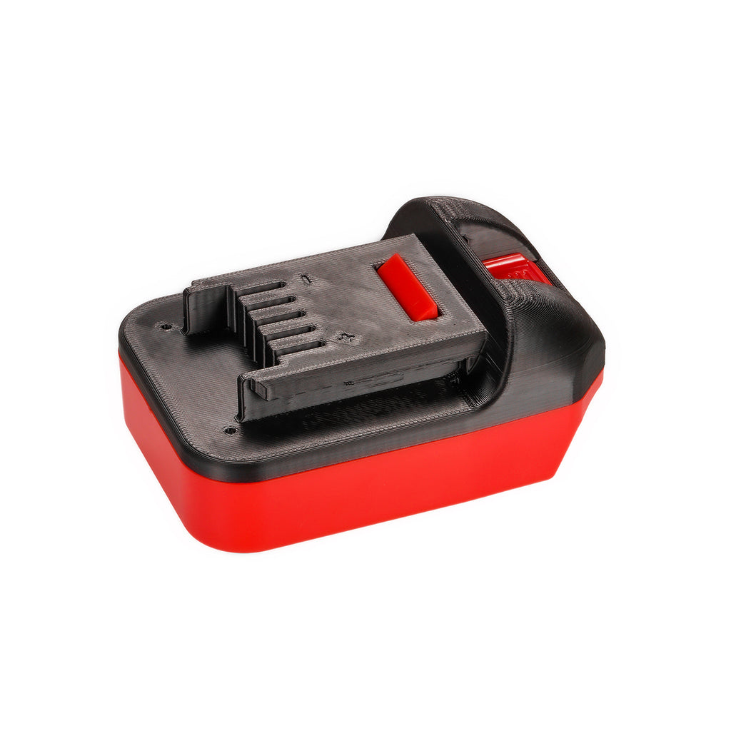 Black and Decker 20V to Masterforce 20V battery adapter - Masterforce tool-side connection, five terminal slots