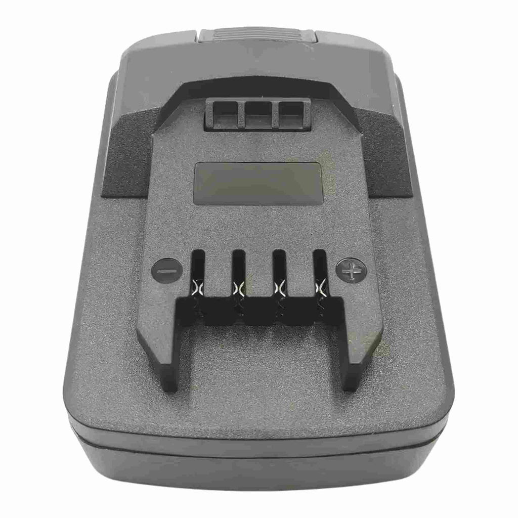 Black and Decker 20V to Parkside X20V battery adapter - Parkside tool-side connection with four spring-clip terminals