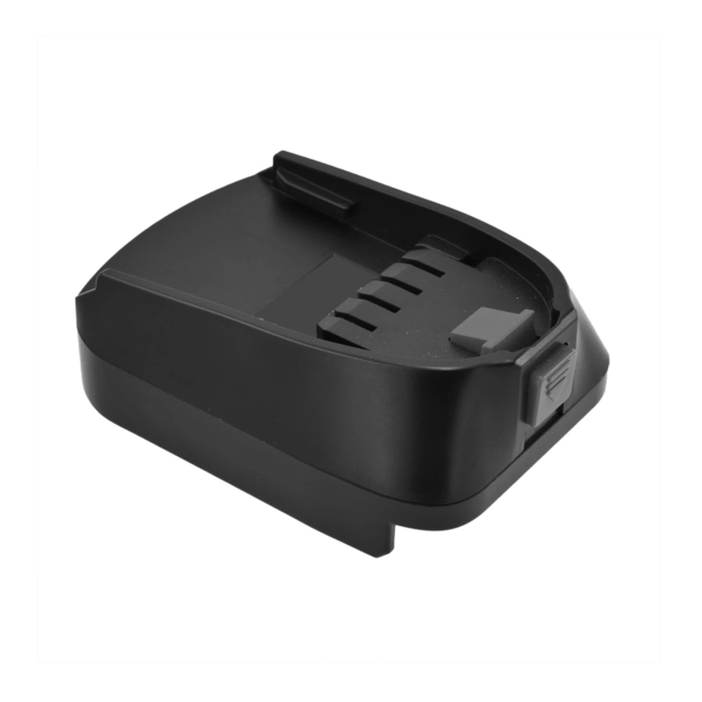 Bosch 18V GBA (Blue) to Bosch 18V PBA (Green) battery adapter - tool-side connection with the terminal comb