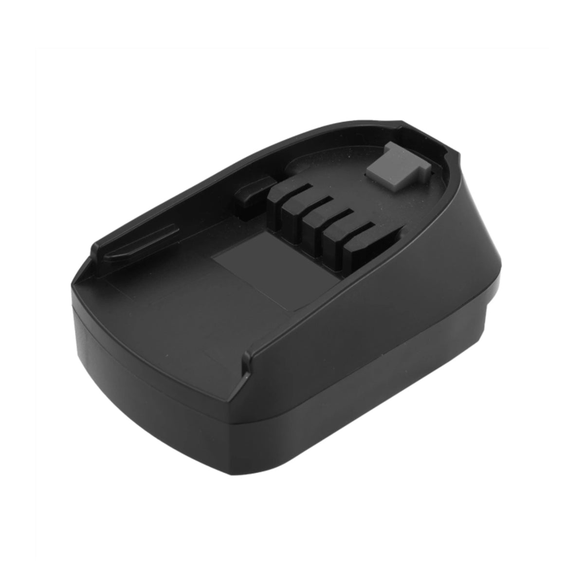 Bosch 18V GBA (Blue) to Bosch 18V PBA (Green) battery adapter - tool-side connection with the terminal comb