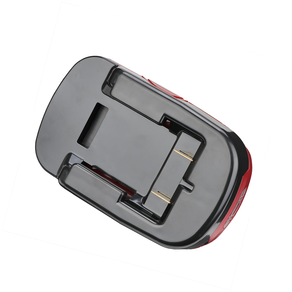 Craftsman 20V to Craftsman 19.2V C3 Ni-Cd battery adapter - battery-side connection with two copper contacts and rails