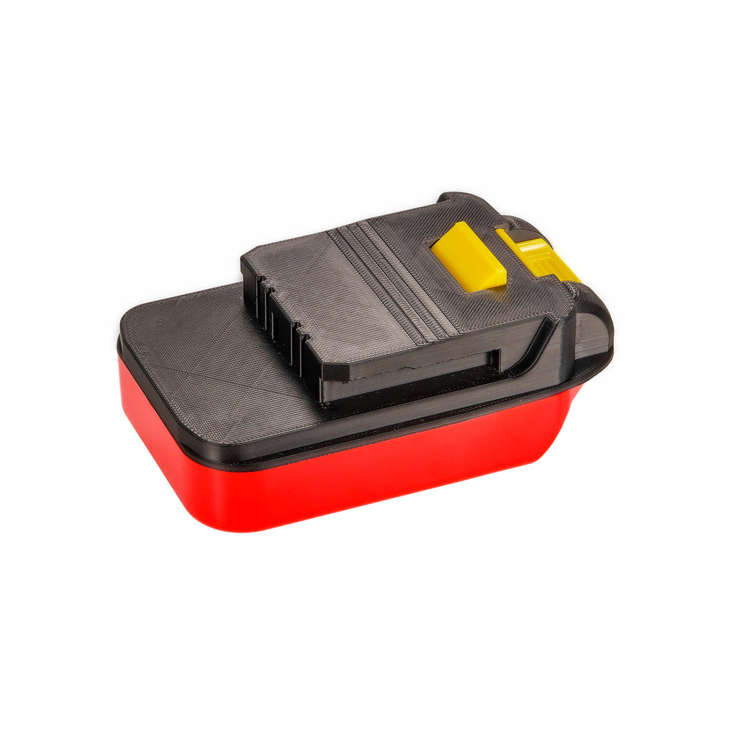Craftsman 20V to Chicago Electric 18V battery adapter - rear view of the Chicago Electric tool-side connection