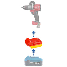 Load image into Gallery viewer, Hercules 20V to Milwaukee 18V Battery Adapter
