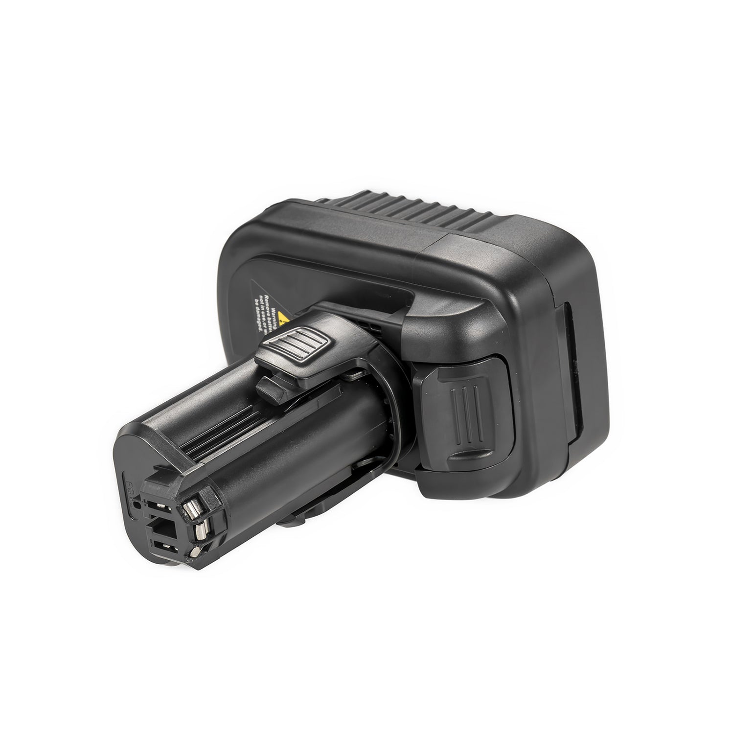 Makita 18V LXT to Bosch 12V battery adapter - Bosch 12V tool-side terminal head with copper contacts
