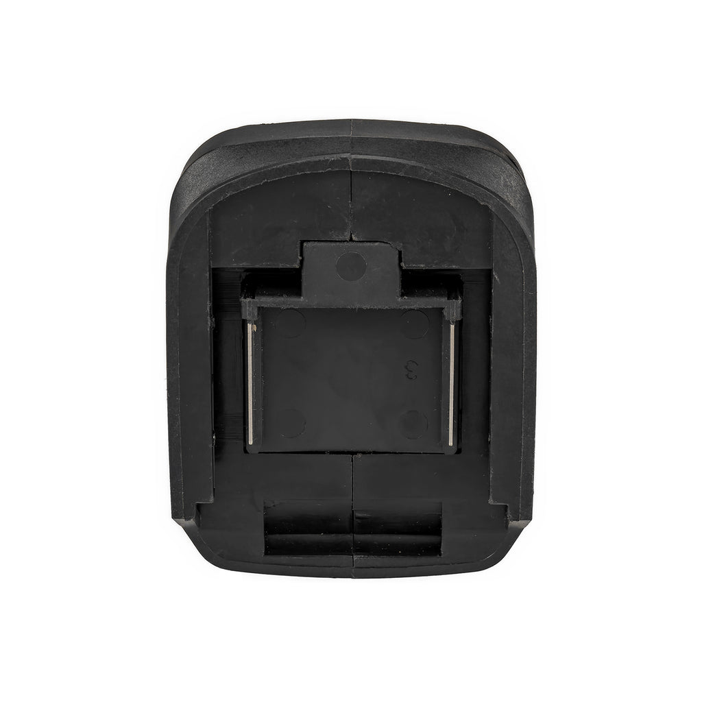 Makita 18V LXT to Mastercraft 20V (PWRPOD / Blue) battery adapter - Makita battery-side connection with twin copper blades