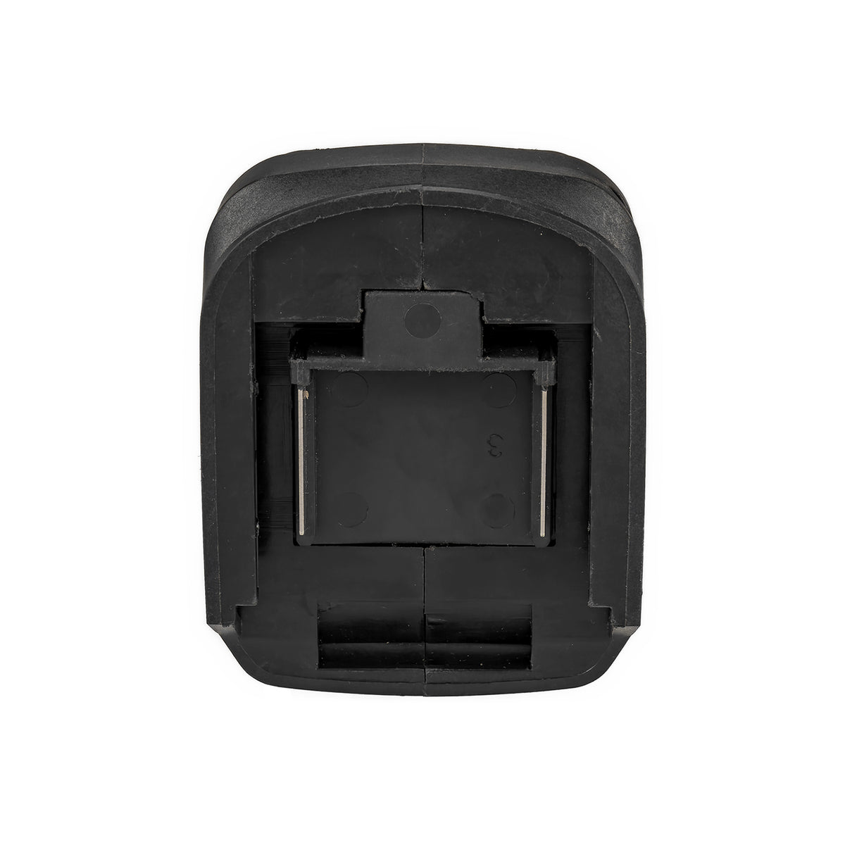 Makita 18V LXT to Mastercraft 20V (PWRPOD / Blue) battery adapter - Makita battery-side connection with twin copper blades