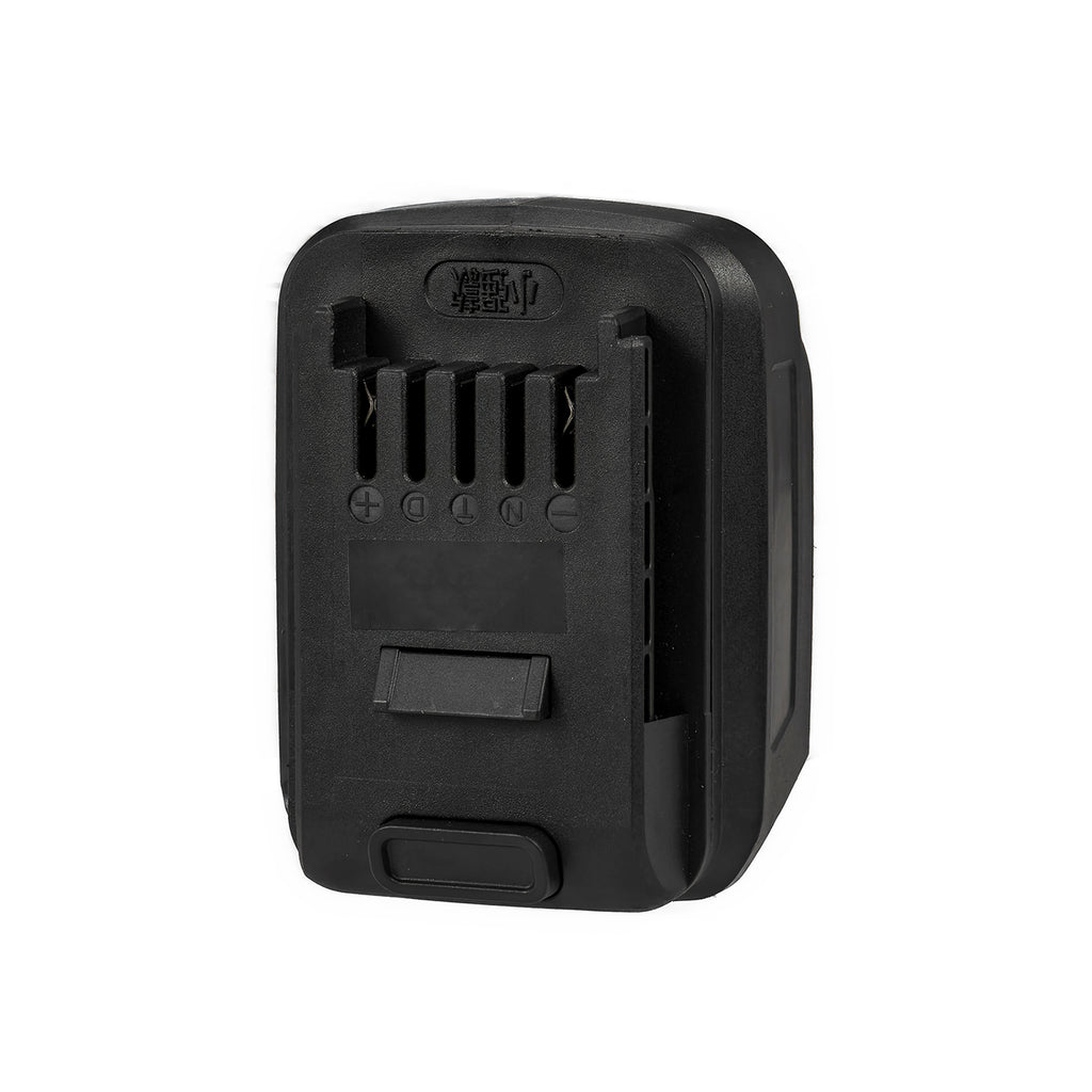 Makita 18V LXT to Mastercraft 20V (PWRPOD / Blue) battery adapter - Mastercraft tool-side connection, five terminal slots