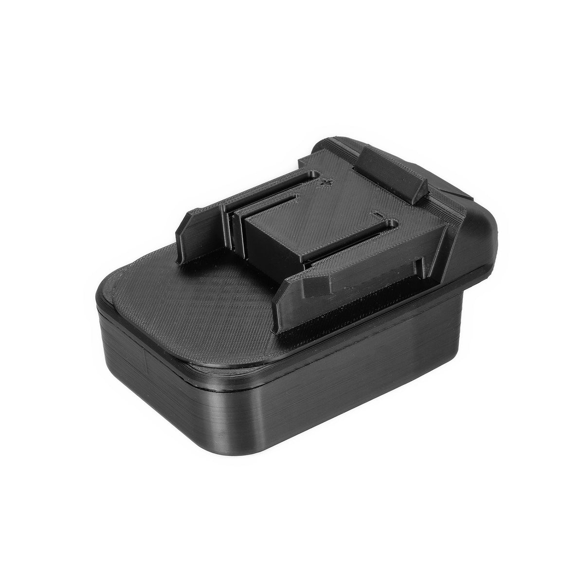 Mastercraft 20V (PWRPOD / Blue) to Makita 18V LXT battery adapter - Makita tool-side connection with polarity marks