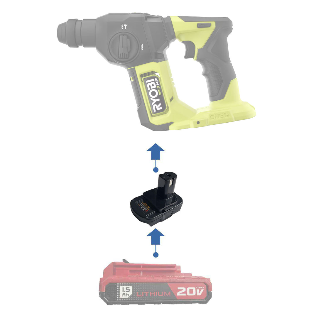 Porter Cable 20V to Ryobi 18V Battery Adapter