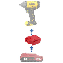 Load image into Gallery viewer, Porter Cable 20V to Stanley V20 Battery Adapter
