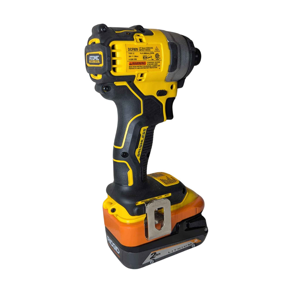 RIDGID 18V to DeWalt 20V Battery Adapter