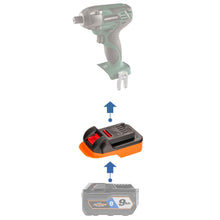 Load image into Gallery viewer, AEG 18V to Masterforce 20V Battery Adapter
