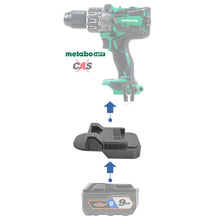 Load image into Gallery viewer, RIDGID 18V to Metabo HPT 18V Battery Adapter
