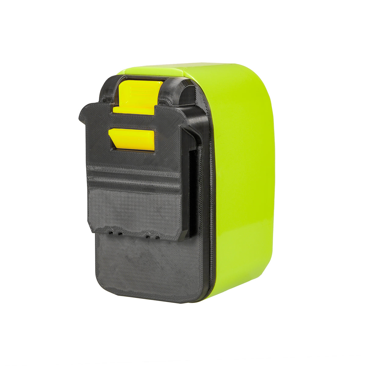 Ryobi 18V ONE+ to Chicago Electric 18V battery adapter - Chicago Electric tool-side connection with two terminal slots