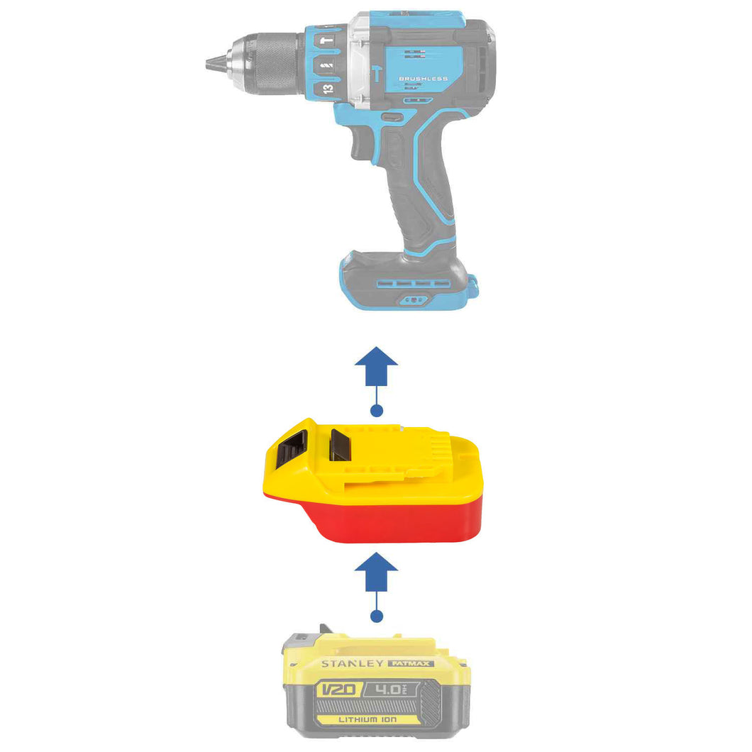 Stanley V20 to Hercules 20V Battery Adapter