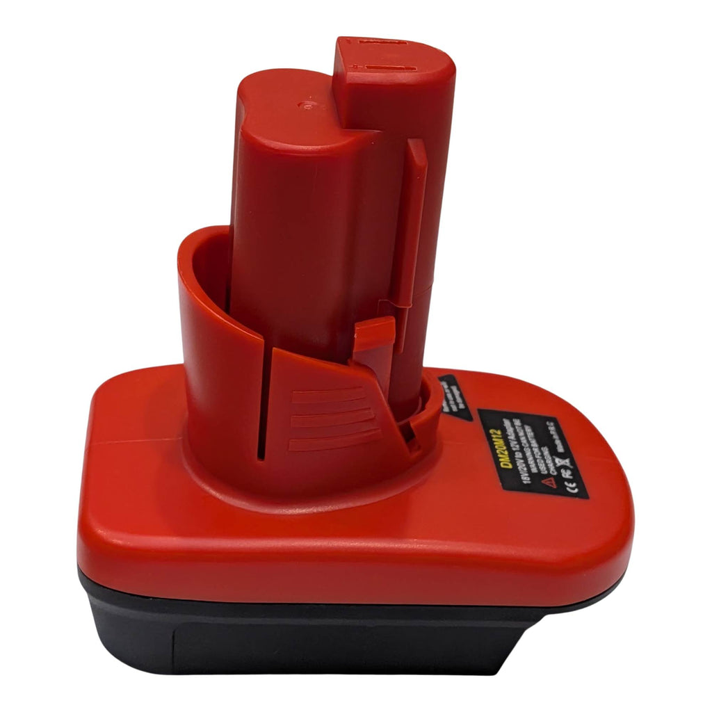 Bauer 20V to Milwaukee 12V Battery Adapter