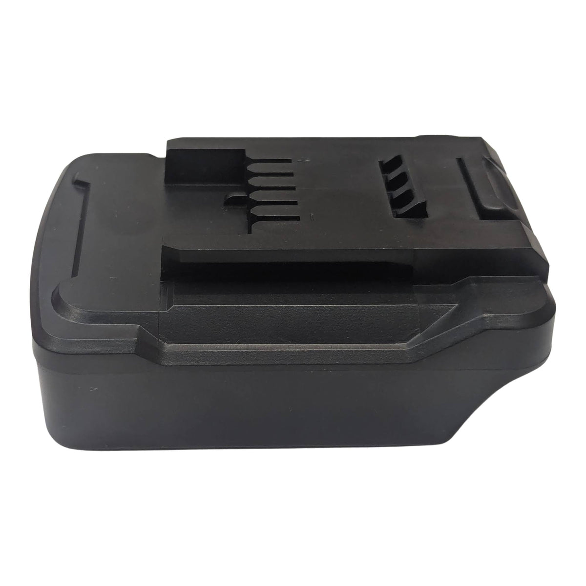 Black and Decker 20V to Ozito 18V PXC battery adapter - side view showing the Ozito PXC tool-side connection