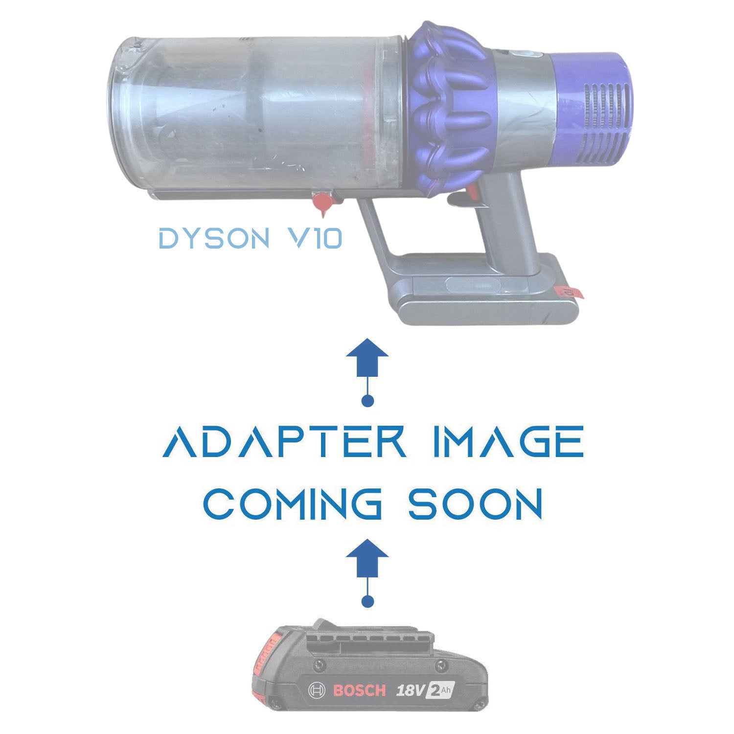 Bosch (Blue) 18V to Dyson V10 Battery Adapter (Copy)
