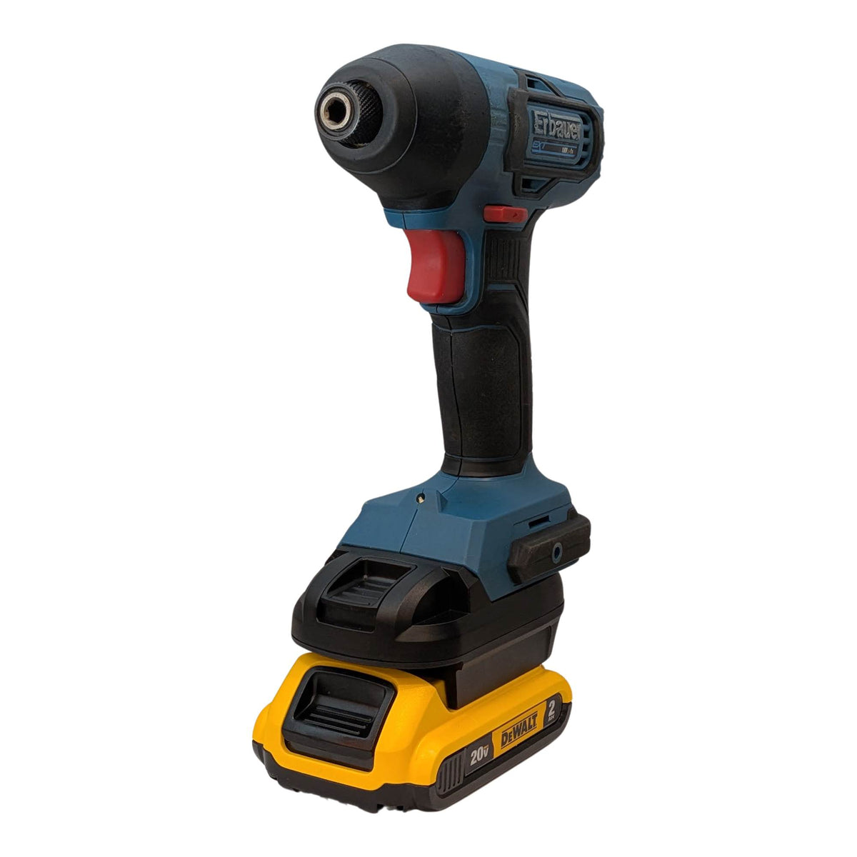 DeWalt 20V to Erbauer 18V EXT Battery Adapter