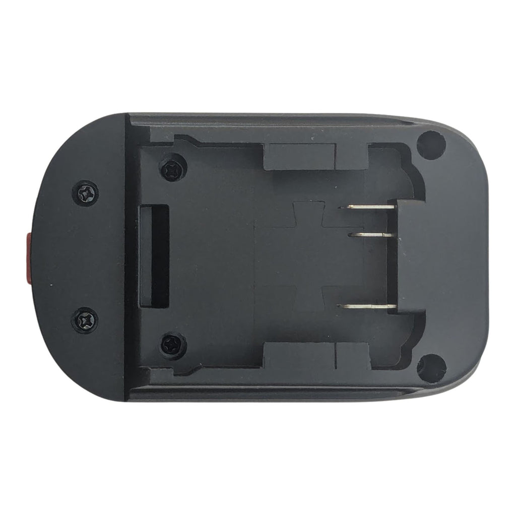 DeWalt 20V MAX to Husqvarna 18V Aspire P4A battery adapter - bottom view