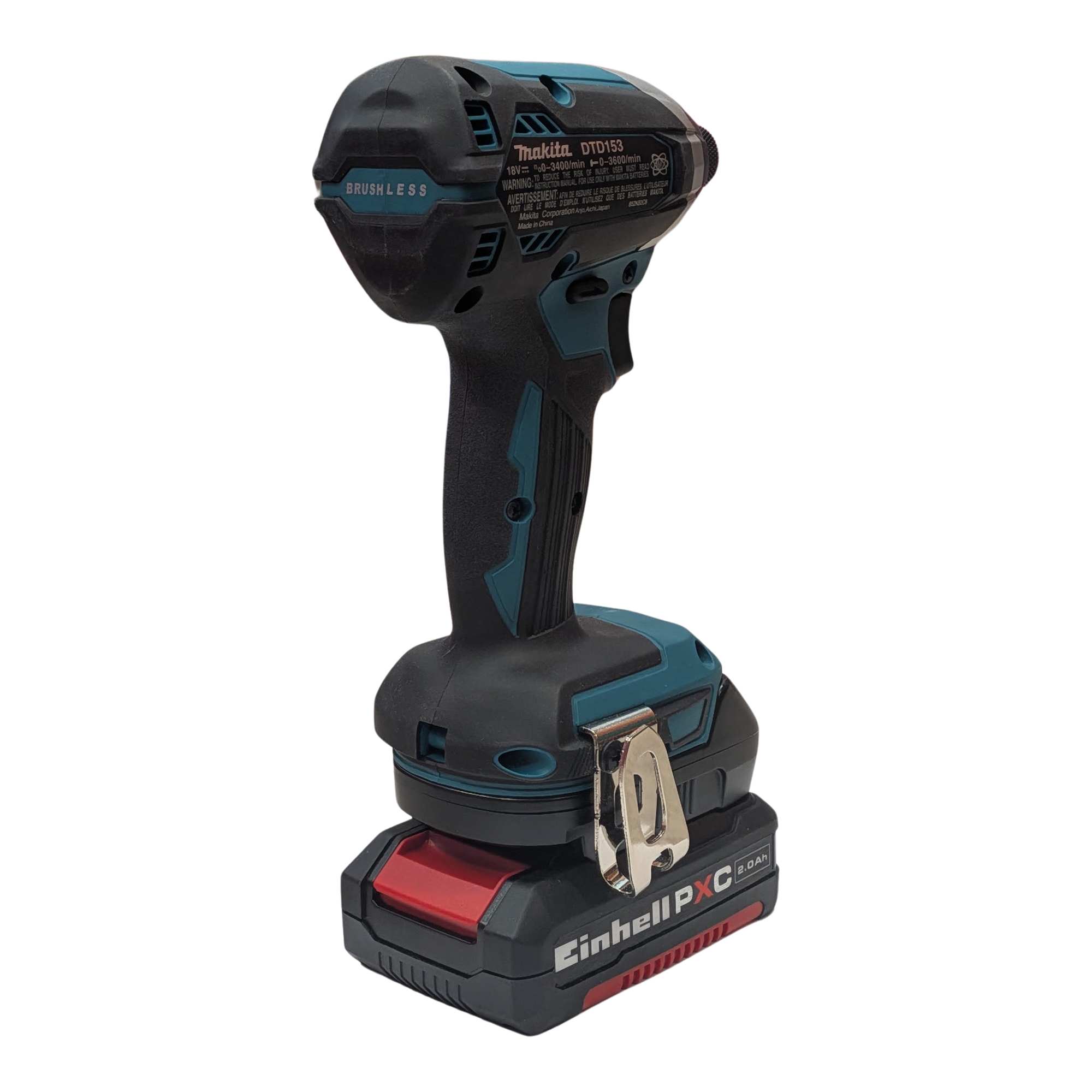 Einhell PXC 18V to Makita 18V Battery Adapter