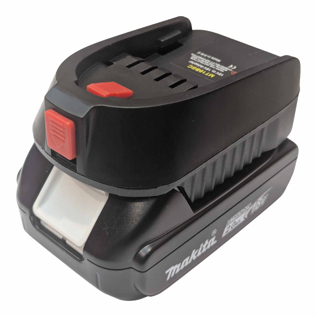 Makita 18V LXT to Gardena 18V P4A battery adapter