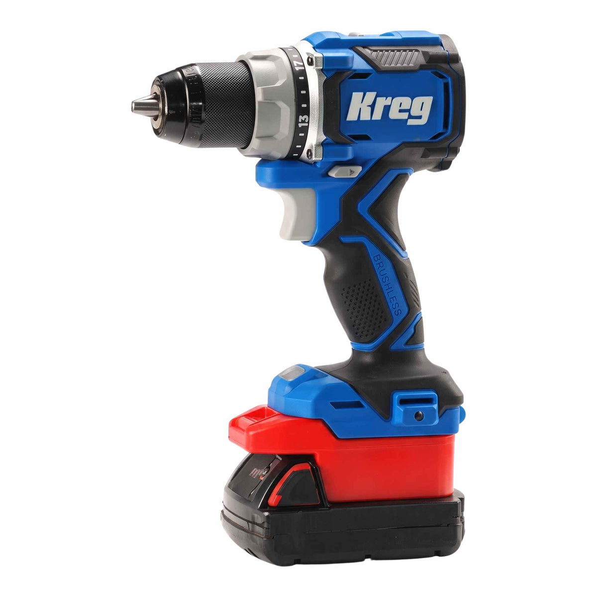 Milwaukee 18V to Kreg 20V Blue Ion Battery Adapter