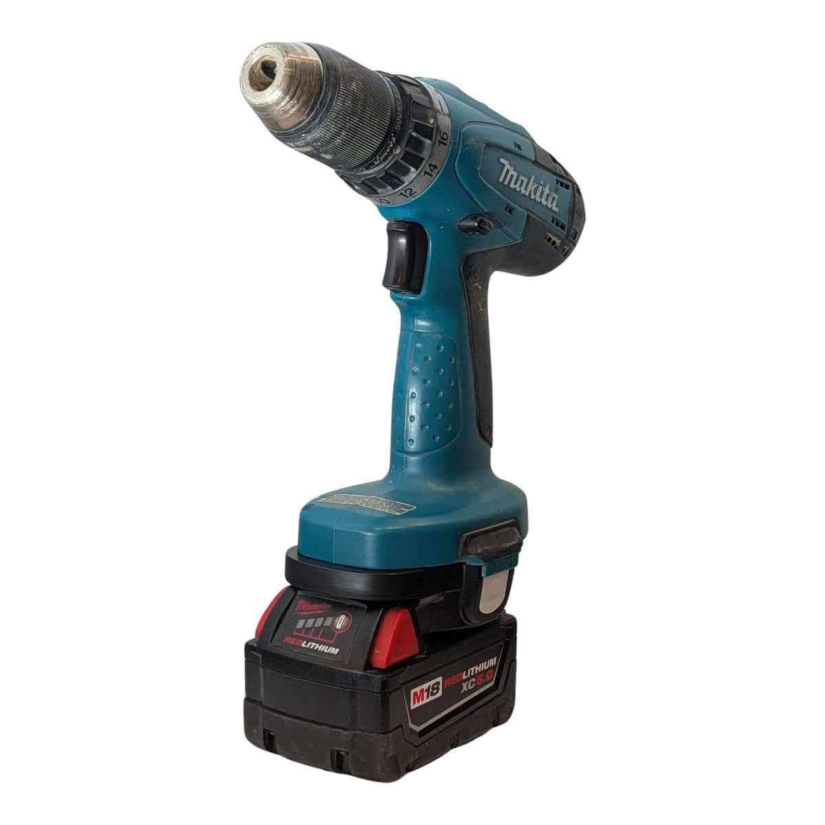 Milwaukee 18V to Makita 18V (Ni-Cd) Battery Adapter