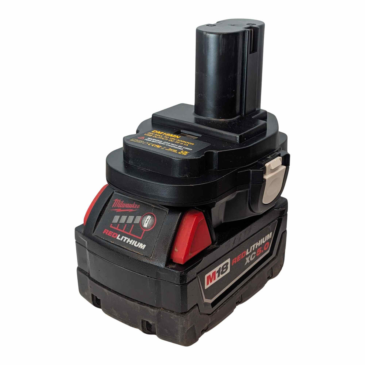 Milwaukee 18V to Makita 18V (Ni-Cd) Battery Adapter