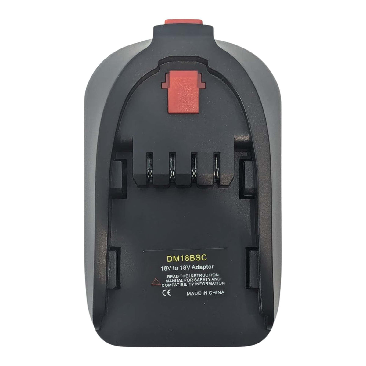 Milwaukee M18 to Husqvarna 18V Aspire P4A battery adapter - underside