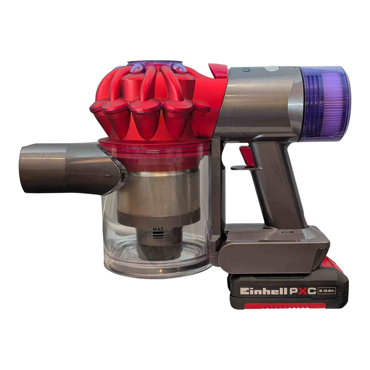Einhell PXC 18V to Dyson V7 Battery Adapter