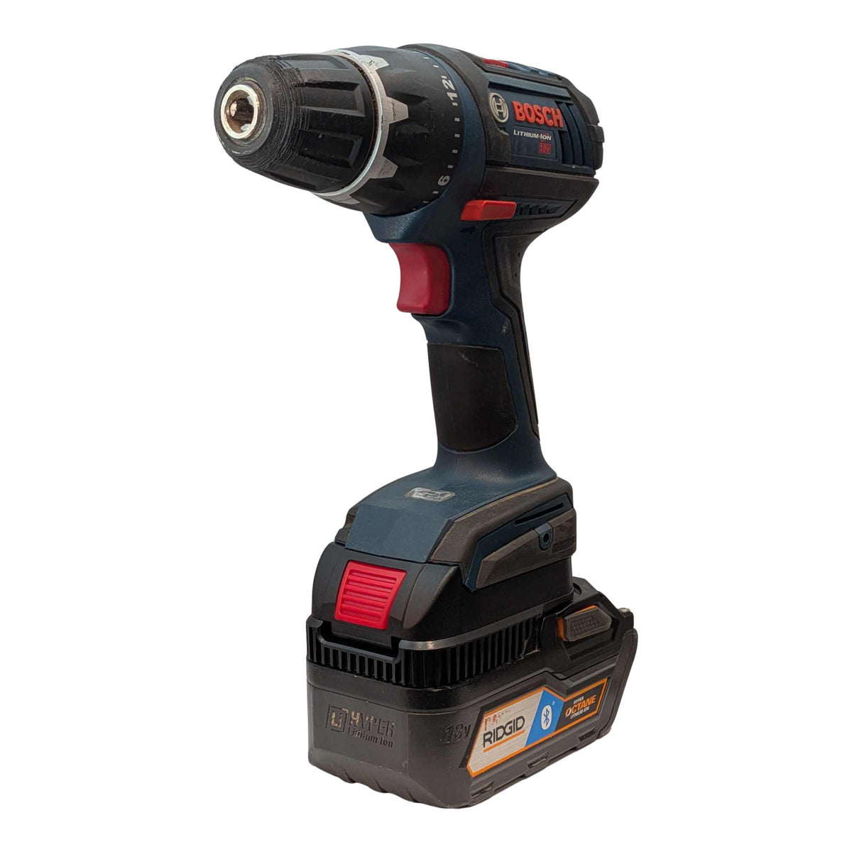 RIDGID 18V to Bosch 18V (Blue) Battery Adapter