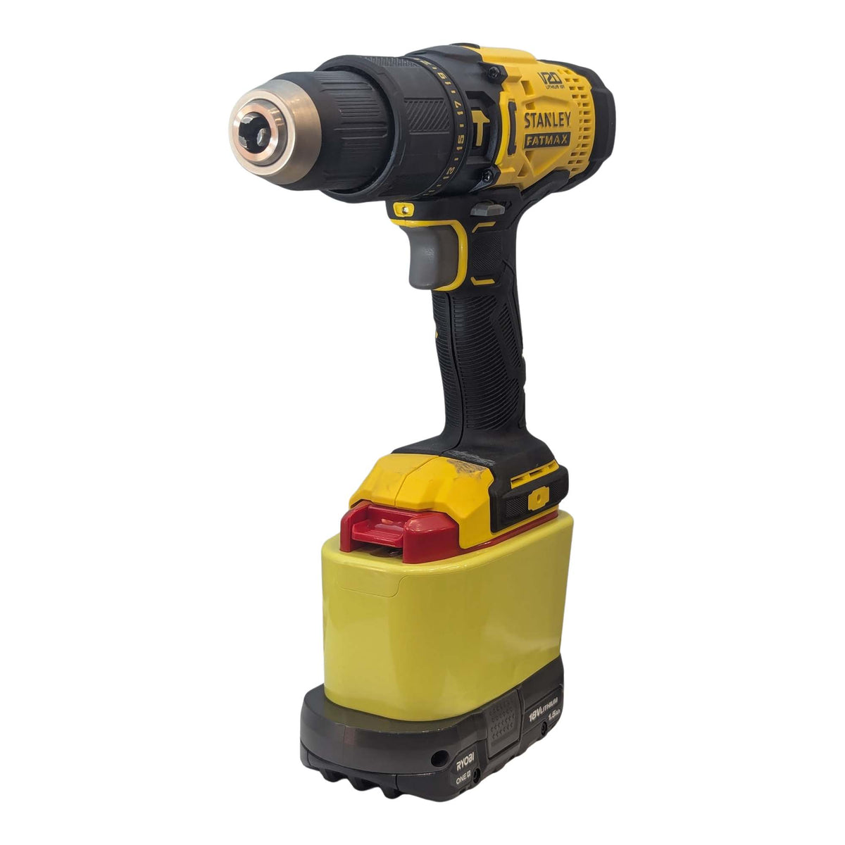 Ryobi 18V to Stanley FATMAX V20 Battery Adapter