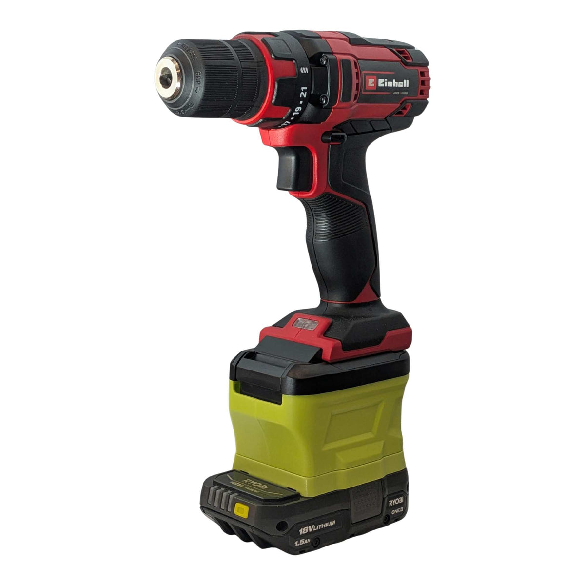 Ryobi 18V to Einhell PXC 18V Battery Adapter