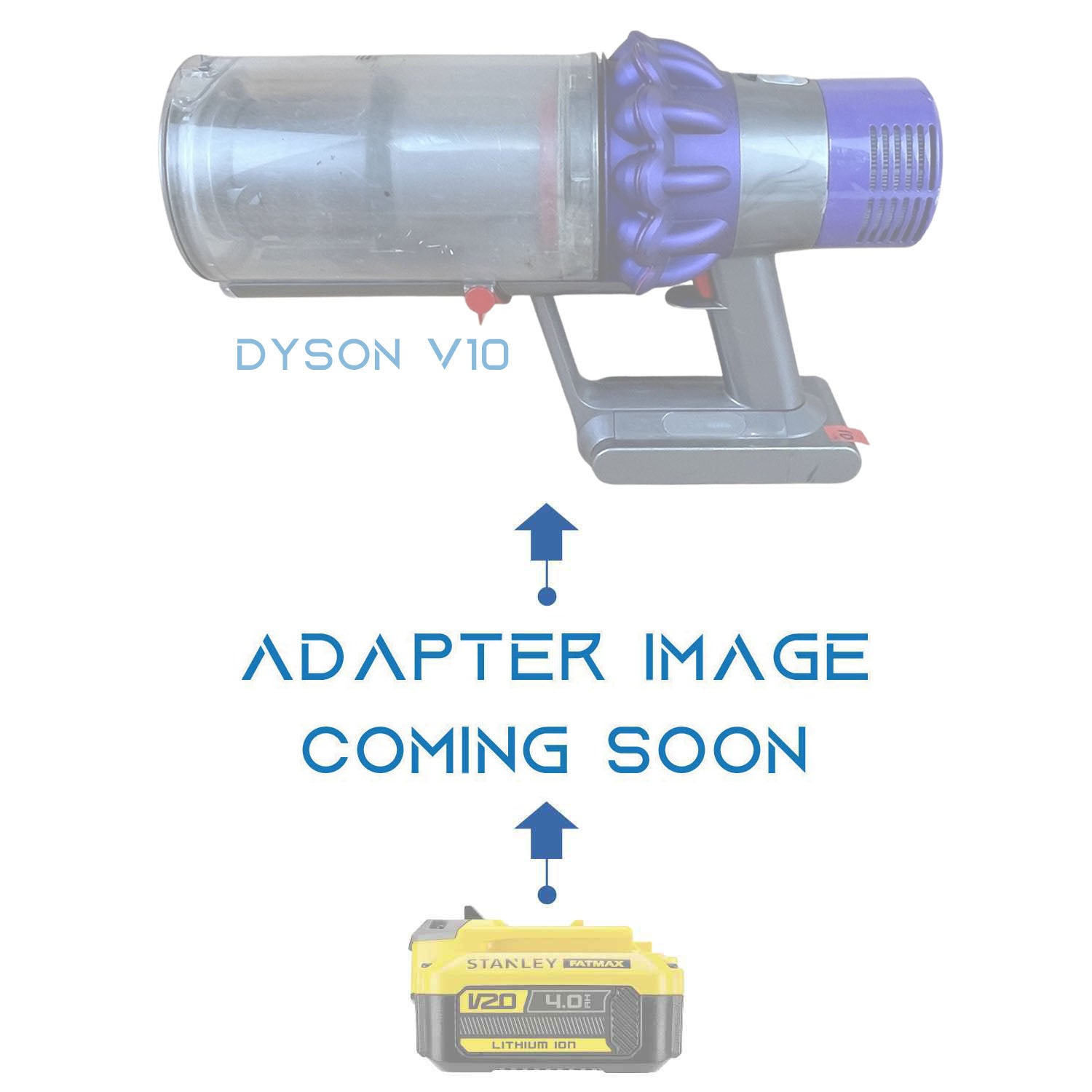 Stanley V20 to Dyson V10 Battery Adapter