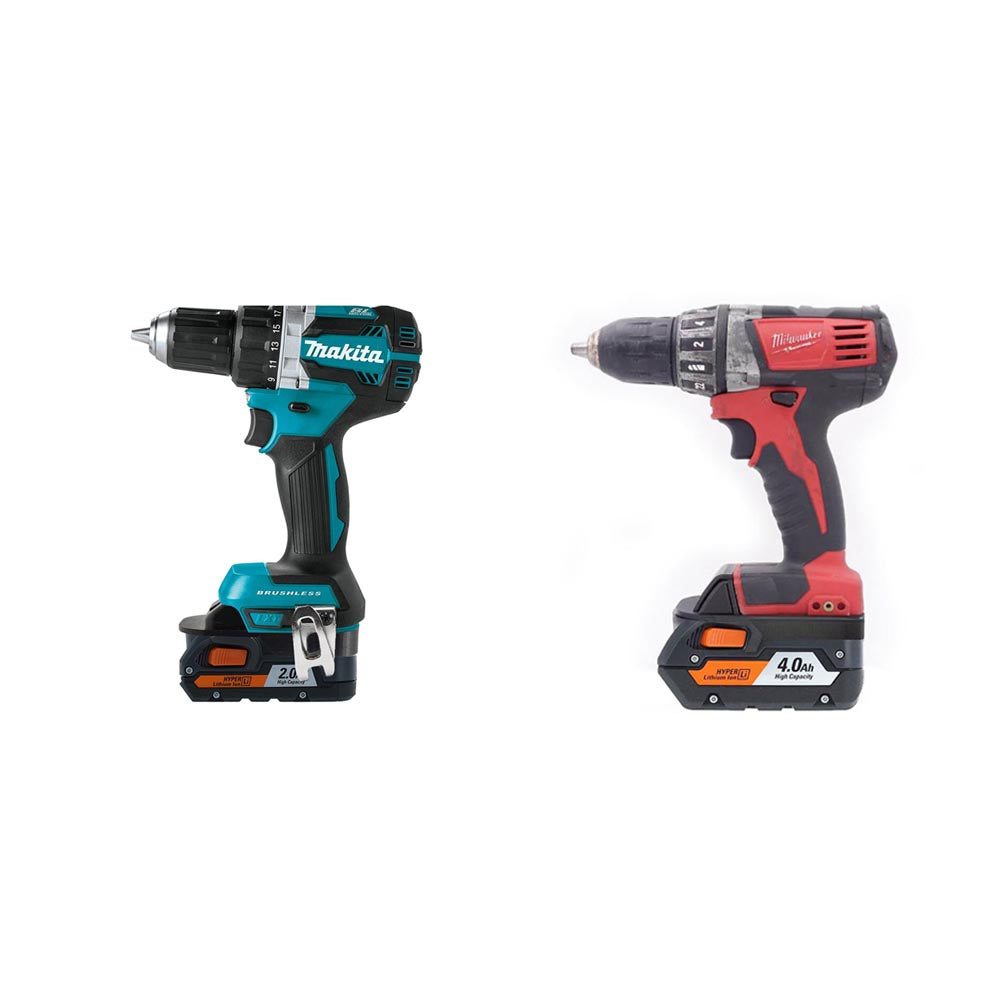 RIDGID Battery Adapter Bundle to DeWalt Makita and Milwaukee Power Tools Adapters