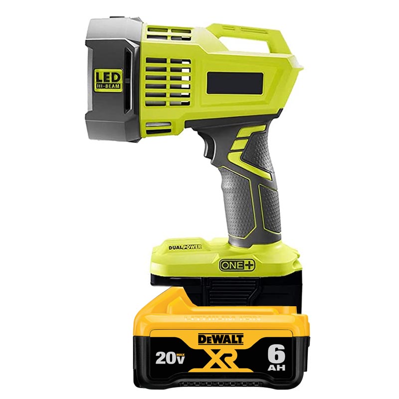 DeWalt 20V to Ryobi 18V Battery Adapter